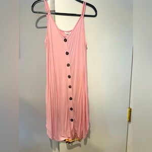Women’s pink sleep tank dress size medium